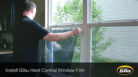 Gila heat control window film - GILA 36-in x 180-in Titanium Heat-control Window Film. Gila® Titanium Heat Control Window Film features advanced technology that helps block heat, reflects UV rays and reduces glare for increased interior comfort. Highly-reflective material on the exterior provides superior daytime privacy while maintaining your view of the outside.